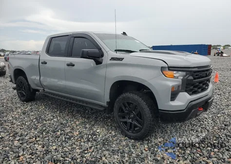 2024 Chevrolet Silverado K1500 Trail Boss Custom из США, поврежденный, VIN 3GCPDCEK2RG197468